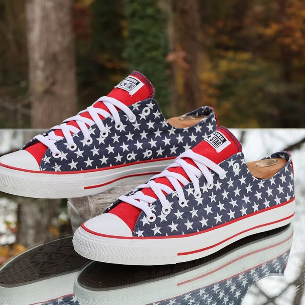Converse Chuck Taylor All Star Low American flag 2014 - Picture 12 of 15